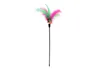 Cat Toys Soft Colorful Cat Feather Bell Rod Toy For Cats Kitten Funny Playing Interactive Toy Pet Cat Supplies5997309