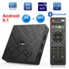 HK1 Max Android 8.1 Akıllı TV Kutusu 4 K RK3328 Dört Çekirdekli 4 GB + 32G 64G 2.4G / 5G Çift WiFi Bluetooth 3D