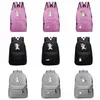 Cartoon Unicorn Backpack Galaxy Print Shoulders Kids Children School Bag Travel Camping Backpack High Capacity 32 Styles HHA485