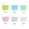 luluhut plastic kitchen storage box portable mini trash bin desktop kitchen rubbish garbage organizer cupboard hanging box