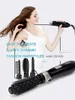 Modelador de cabelo elétrico Pro Secador de cabelo Straightener Pente styler Ferramentas de estilo de onda Curling Roller Brush Iron para cabelo