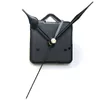 DIY relógio de quartzo Movimento Kit Black Clock Acessórios Spindle Repair Mecanismo com mão Define Hanging Relógio Acessório