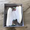 Designer skor för kvinnor män mode läder sneakers 3m reflekterande röd svart sammet tjocksulad höjd ökar avslappnad sko