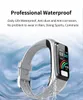 EKG + PPG Smart Wristband med Bluetooth hörlurar Headset Professionell hjärtfrekvens Monitor Sport Tracker Smart Watch Answer Call