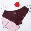 Women Lace Underpatns Fashion Cozy Lingerie Panties Hollow Out underwear lady panty Sexy Briefs