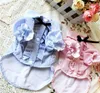 Spring Summer dog Straps T Shirts Pet Dog Ruffle Shirt Tops Dogs Clothes accessories