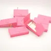 20 / Pack Boxs Boîtes d'emballage Boîte de cils personnalisée Faux Cils Cils 3D Mink Strips Books Magretic Case Cils 3D Mink Style Book Magned Case