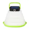 Solar Retractable Folding LED Light Inflatable Tent Colorful Camping Lamp