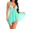 Mode Nachtkleding Grote Maat Nacht Jurk Lingerie Vrouwen Voorsluiting Nachtkleding Sexy Kant Verleiding Nightdress228Z