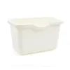 Luluhut Plastikowy Pudełko Przechowywanie Kuchenne Przenośne Mini Trash Bin Desktop Kuchnia Kuchnia Na śmieci Organizator Szafka Wiszące