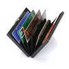 ステンレス鋼カードホルダーRFID財布マネークリップキャッシュスリムポケットカードケースボックスビジネスIDカードホルダーケースカバー