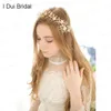 Handmade Crystal Pearl Silver Gold Bridal Headwear Bride Headband Hat Tie backs Bridal Headpiece Fashion New Style7219448