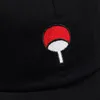 Japon anime beyzbol şapkası baba şapka uchiha aile logosu işlemeli beyzbol kapakları açık kapaklar hip hop snapback şapka erkekler için kadın6045445