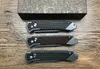 Auto Tactical Folding Kniv Damascus Steel Drop Point Blade Carbon Fiber Handle EDC Pocket Knives