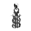 S925 pendentif en argent sterling tendance de la personnalité du style classique couronne dollar forme joker tag envoyer lover039s bijoux cadeau 1054774