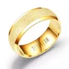 Blank Dull Polish Stainless Steel Ring Titanium Band Rings for Men Women Fashion Jewelry Drop Ship