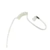 New 2PCS Tactical Throat Mic Air Acoustic Tube Earpiece Headsets for Radios CS