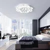 Crystal Modern Led Chandelier For Living Room Bedroom Study Room Home Deco Acrylic 110V 220V Ceiling Chandelier Fixtures212h