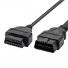 Högkvalitativ 16pin-kabel för OBD-gränssnitt Bilmodeller Konverterad Kabel OBD2 förlängningssladd One-delad-två anslutningsadapter