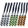 9PCS QingGear Artigianale Paracord Coltello Tattico Cordino Portachiavi Strumento Cordino Tiretti con Cerniera con Teschio Perlina Quadrato Treccia Attrezzatura da Esterno