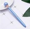 Kawaii Ballpoint Pen Fashion Girl pearl Metal Pen Material Escolar Bolis Escolares Novelty for Writing Stationery Office School GB15