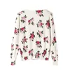 Luxe mode bloemen print vest truien vrouw lente val gebreide jassen elegante zakelijke kantoor dame cardigan winterjassen truien