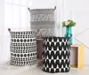 28 styles foldable storage bucket oversized stotage basket for children's toy top waterproof bathroom dirty clothes laundry storage box