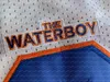 Bobby Boucher #9 Adam Sandler Movie Custume The Waterboy Mud Dogs Jersey met Bourbon Bowl Patch dubbele gestikte voetbalshirts op voorraad