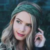 7 colores trenzado banda de pelo mujer hecha punto headwrap moda crochet acrílico diadema invierno niñas accesorios para el cabello al por mayor ejy904