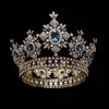 ESERES Vintage Barroco Reina Corona Para Mujeres Boda Corona Nupcial Accesorios para el Cabello Tocado Pagiat Diadema