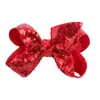 15 색 ins New Glitter Mermaid Flip Squin Big Bow Hairpin Baby Girls Gradient Paillette Barrettes 어린이 블링 헤어 클립 헤어 AC2737879