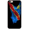 Kongo Demokratisk republik National Flag Peace No War Theme TPU Telefonfall för iPhone 6 7 8 11 Max Pro S XR X Plus4936941