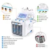 7 Colors LED Light Facial Mask Hydro Dermabrasion Machine Water Jet Peeling Facial Cleansing Radio Frequency RF Skin Tightening Ultrasonic