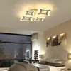 Simple Modern LED Acrylic Star Ceiling Lamps Warm Romantic Lights Lighting For Living Room Hall Bedroom Dinning Room Restaurant AC 110-220V