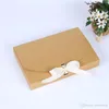 5 kleuren grote geschenkdoos cosmetische fles sjaal kleding verpakking kleur papier doos met lint ondergoed verpakking box LZ1853