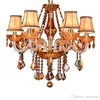 Top Quality K9 Lâmpada Candelabros Para Cozinha Projetado Quarto Sala de Jantar Cristal Moderno Luxo Grande Hotel Chandelier Light