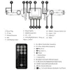 1 4 LCD CAR MP3 Modulator nadajnika Bluetooth Hands Muzyka Mp3 Player z zdalnym obsługą