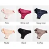 Calcinha mulher underwear sexy esportes sem costura feminino t-back g-string tangas para mulher underwear gelo seda sem costura calcinha feminina