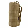 15L Vattenflaska Pouch Molle Portable Camping Hunting Nylon Kettle Bag Ryggsäck Vest Belt Cykling vandring Vattenflask Pås1477888