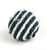 resistente a riscos bola Sisal brinquedo gato de estimação grindable gato brinquedo bola captura bola de brinquedo engraçado para 40 milímetros