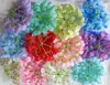 Fleurs artificielles Hortensia Fleure Heads Party Party Decoration Supplies Simulation Fake Flower Head Home Decorations DC268