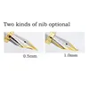 Jinhao 500 Black Fountain Pen 2 Kinds of Nibs 0.5mm Ink Pens High Quality Office Supplies Business Gift