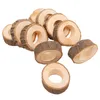 Wooden Napkin Ring Countryside Wooden Napkin Buckle Wedding Hotel Restaurant Tablecloth Ring Party Banquet Table Decoration EEA1354-5