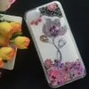 Liquid Glitter Quicksand Case Sparkly TPU Colorful Flower Cover for LG Aristo 5 4 Plus K51 Stylo 6 V50 MOTO G7 Power E7