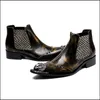 Wysoka jakość w dużych rozmiarach Mężczyzna wskazany palce u stóp męskie buty balowe vintage oryginalne skórzane mężczyzn ręcznie robion