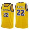 14 Will Smith Bel-Air Academy Jersey 25 Carlton Banks 100% gestikte basketbal jerseys Gele hoge kwaliteit