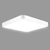 Fjärrkontrolldämpning Slim LED Panel Ljus Högkvalitativt Vardagsrum Sovrum Belysningar Kvadratkök Ljus USA I lager Snabb leveransförsäljning