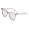 2020 nuovi occhiali da sole moda donna occhiali da sole vintage quadrati con montatura arcobaleno occhiali da sole colori caramella tonalità unisex uv400