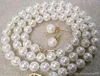 jewelry FREE 7-8MM White Akoya Cultured Pearl Necklace Earring