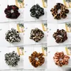 9 Stili Fasce per capelli Scrunchy con stampa leopardata Cravatte elastiche per capelli Corde Scrunchies Fascia per capelli per donna Accessori per capelli da donna